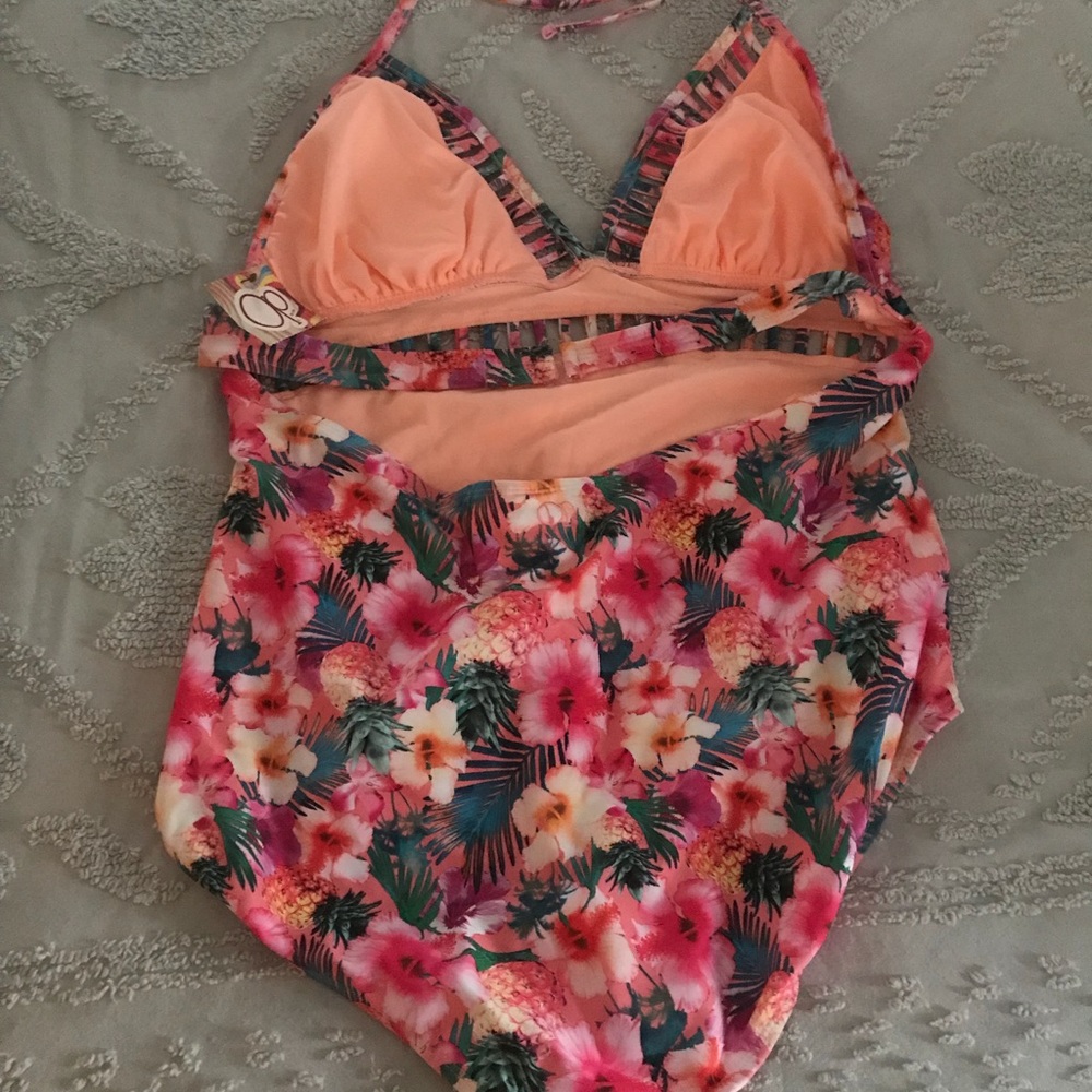 NWT OP swimsuit, tropical ladies XL